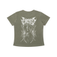 Women's Tribal Reaper Vintage Wash Slim Fit T-shirt