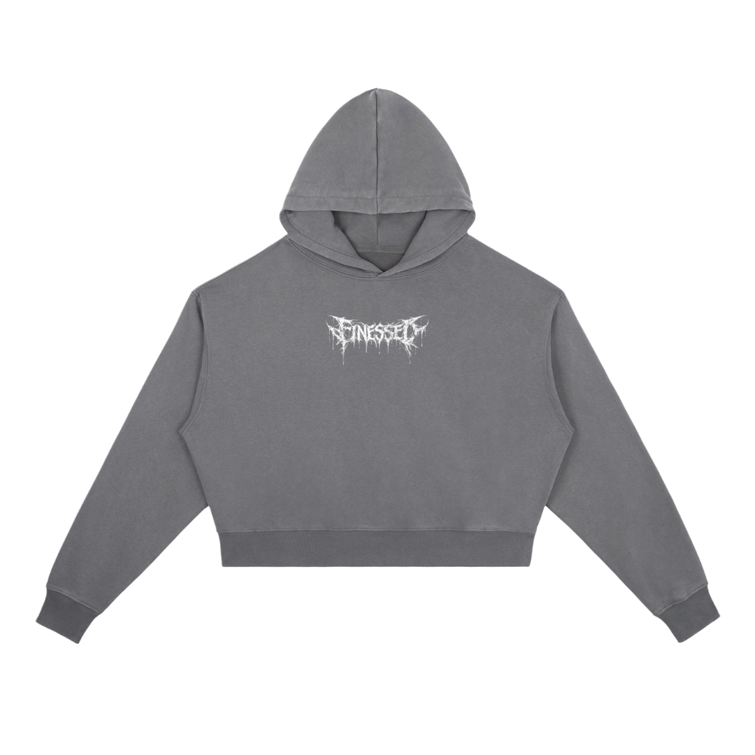 Women's Vintage Washed Heavyweight Tribal Hoodie