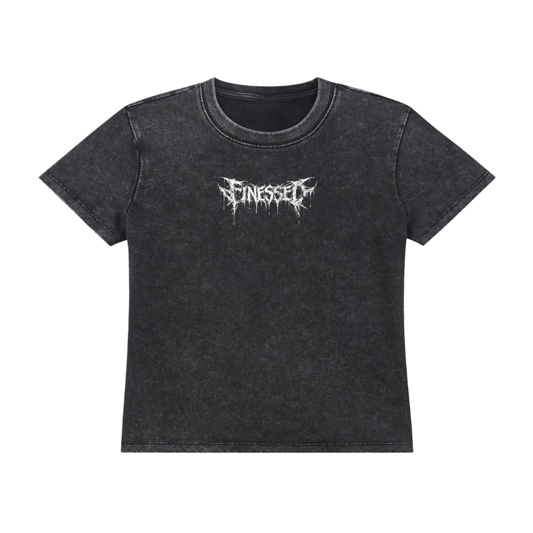 Women's Tribal Reaper Vintage Wash Drop Shoulder T-shirt