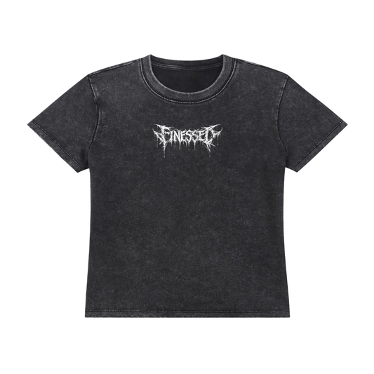 Women's Tribal Reaper Vintage Wash Drop Shoulder T-shirt