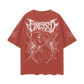 Drop Shoulder Tribal Reaper Shirt