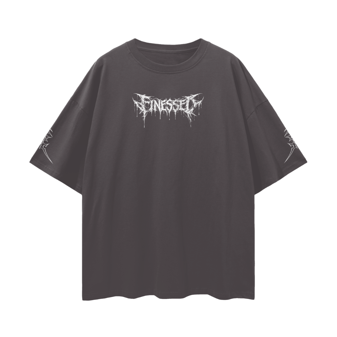 Drop Shoulder Tribal Reaper Shirt