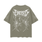Drop Shoulder Tribal Reaper Shirt