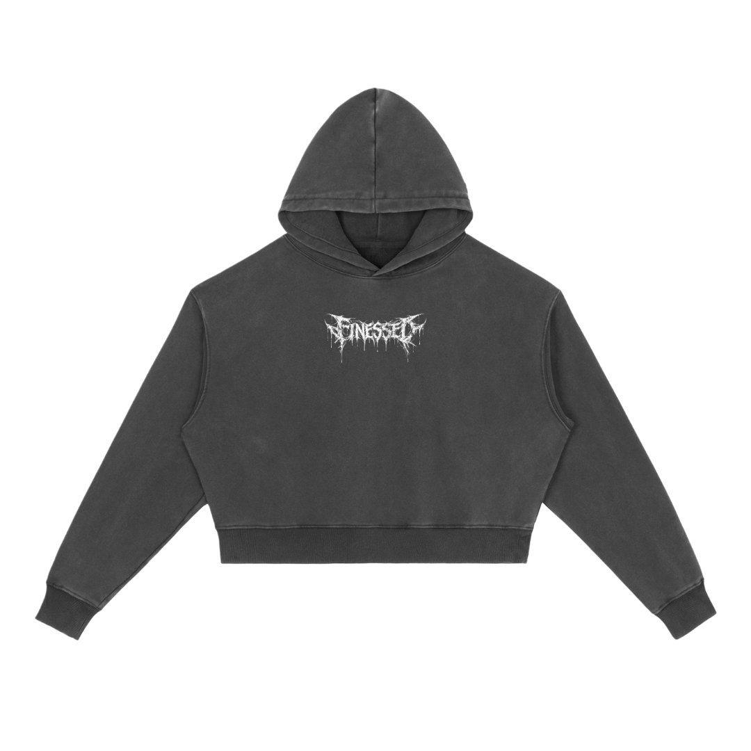 Women's Vintage Washed Heavyweight Tribal Hoodie
