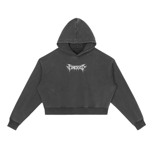 Women's Vintage Washed Heavyweight Tribal Hoodie