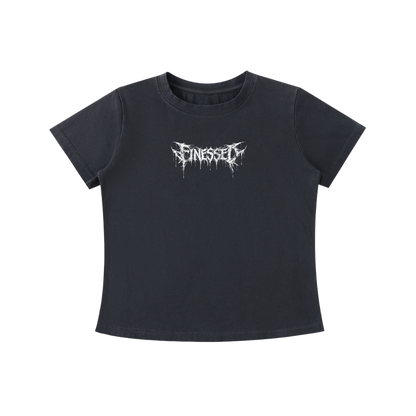 Women's Tribal Reaper Vintage Wash Slim Fit T-shirt