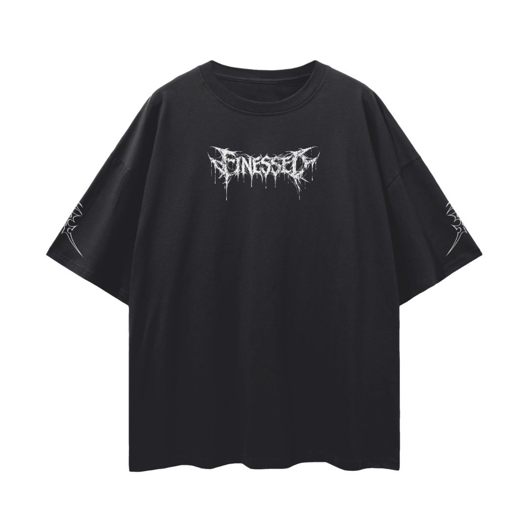 Drop Shoulder Tribal Reaper Shirt