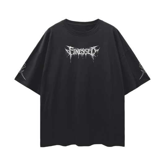 Drop Shoulder Tribal Reaper Shirt