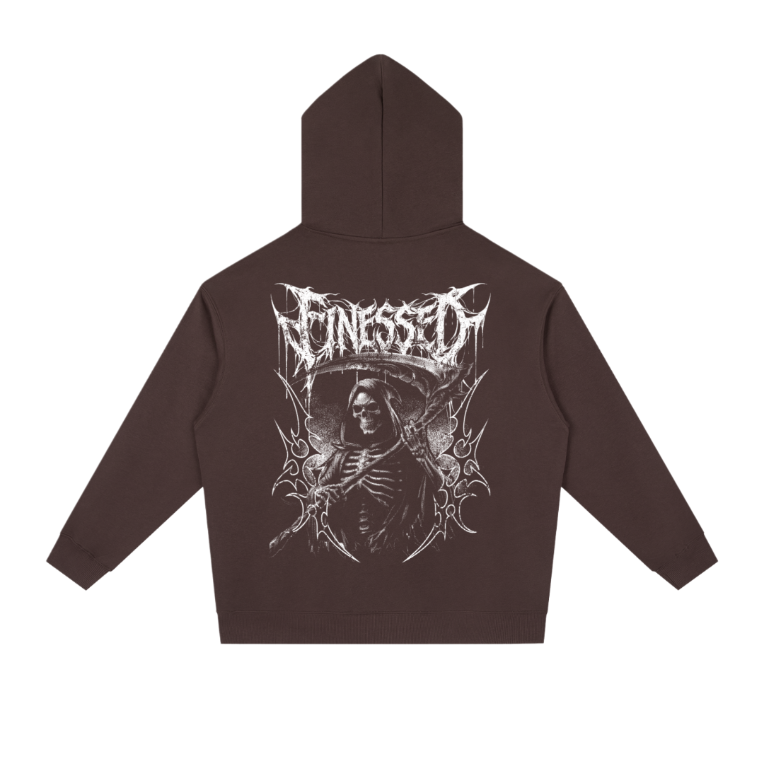 Tribal Reaper Heavyweight Hoodies