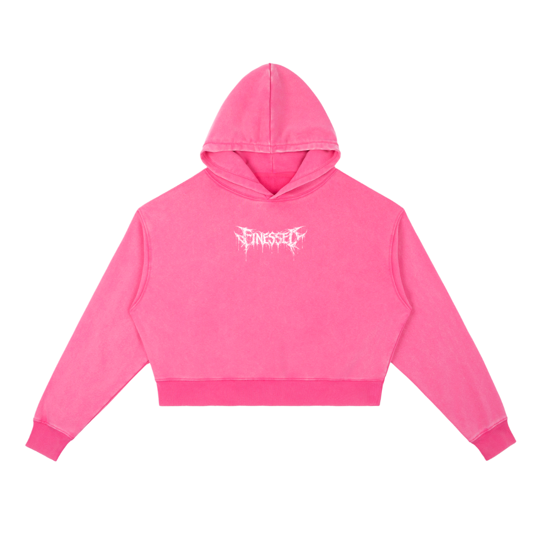 Women's Vintage Washed Heavyweight Tribal Hoodie