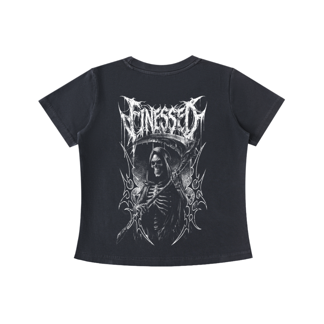 Women's Tribal Reaper Vintage Wash Slim Fit T-shirt