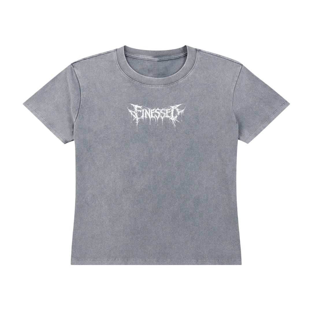 Women's Tribal Reaper Vintage Wash Drop Shoulder T-shirt