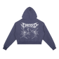 Women's Vintage Washed Heavyweight Tribal Hoodie