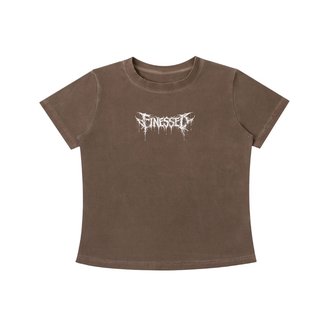 Women's Tribal Reaper Vintage Wash Slim Fit T-shirt