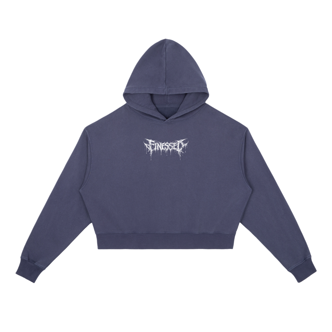 Women's Vintage Washed Heavyweight Tribal Hoodie
