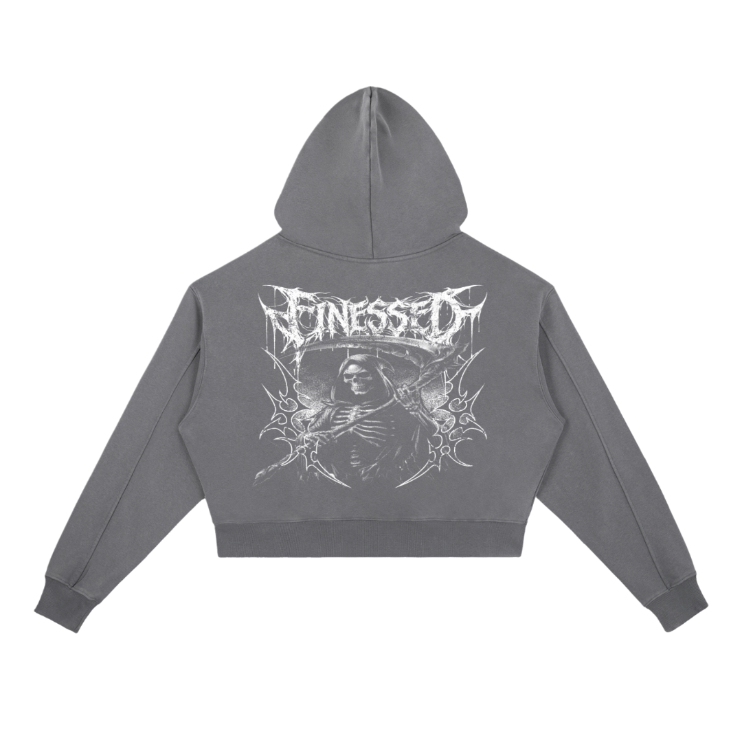 Women's Vintage Washed Heavyweight Tribal Hoodie