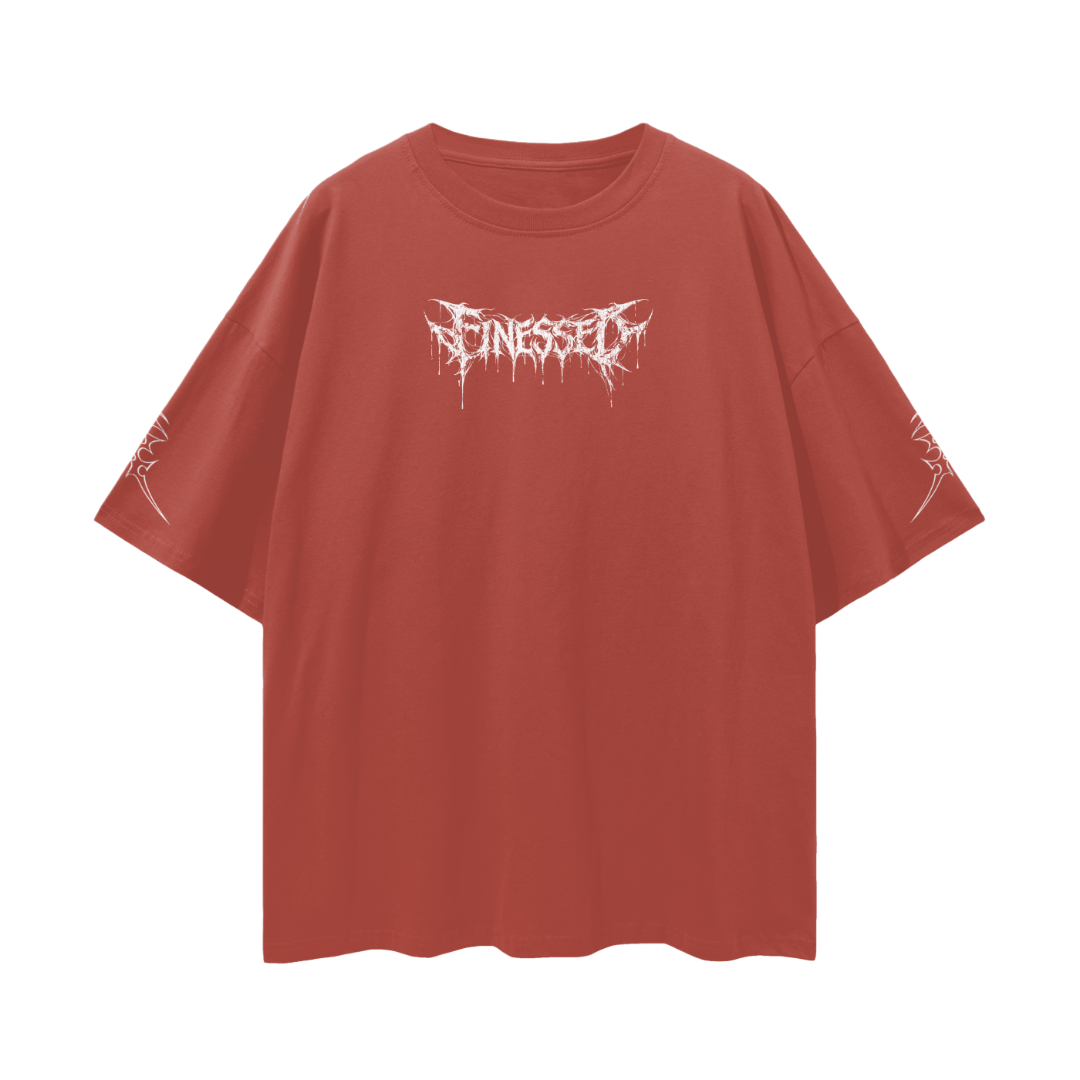 Drop Shoulder Tribal Reaper Shirt