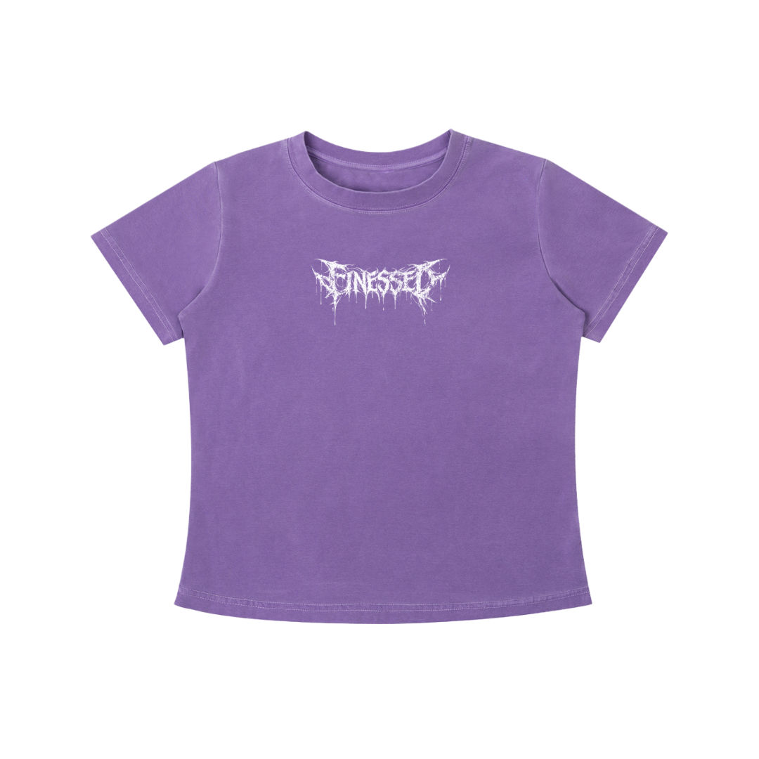 Women's Tribal Reaper Vintage Wash Slim Fit T-shirt