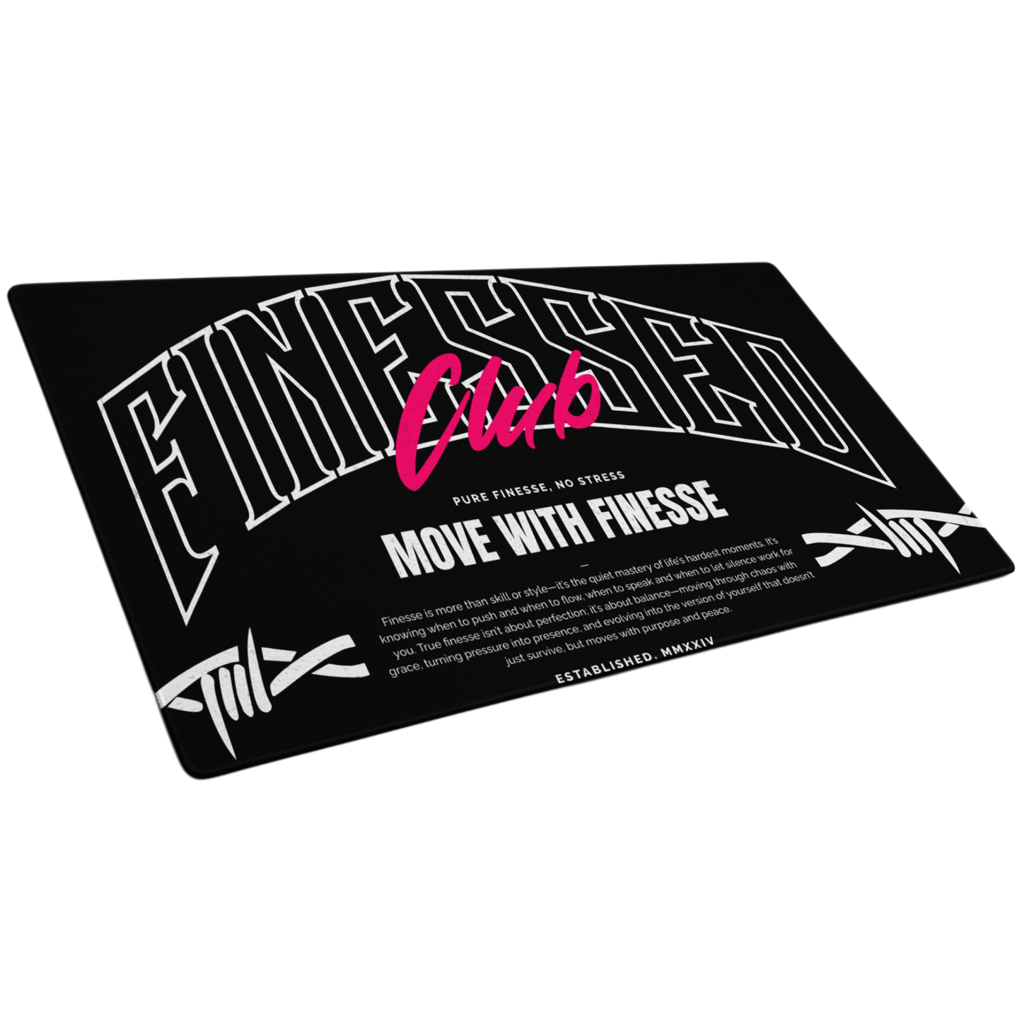 Finessed Mouse Pad (BLACK)