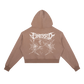 Women's Vintage Washed Heavyweight Tribal Hoodie