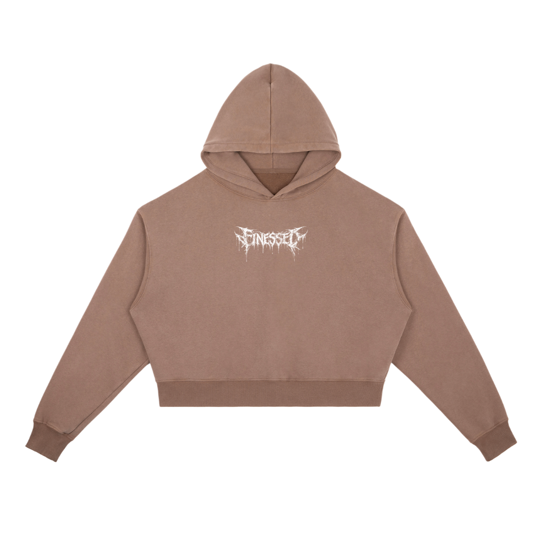 Women's Vintage Washed Heavyweight Tribal Hoodie