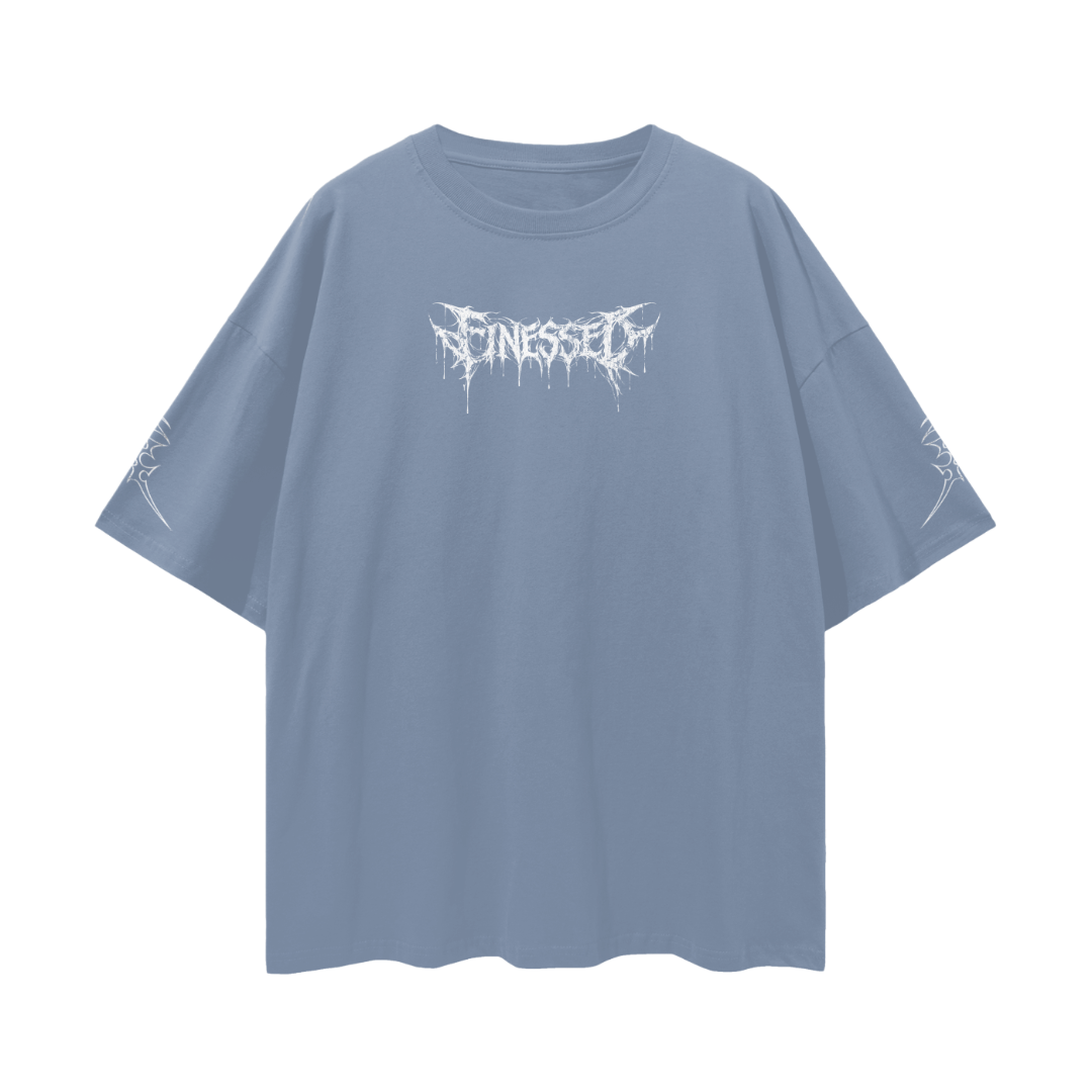 Drop Shoulder Tribal Reaper Shirt