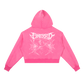 Women's Vintage Washed Heavyweight Tribal Hoodie