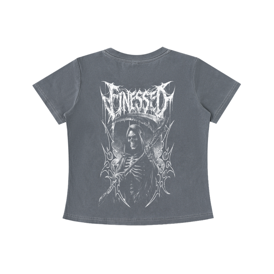 Women's Tribal Reaper Vintage Wash Slim Fit T-shirt